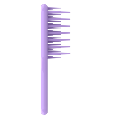 Wide Tooth Detangling Brush for Natural Curly Hair Afro Hair Bundle Two (2 Pcs)