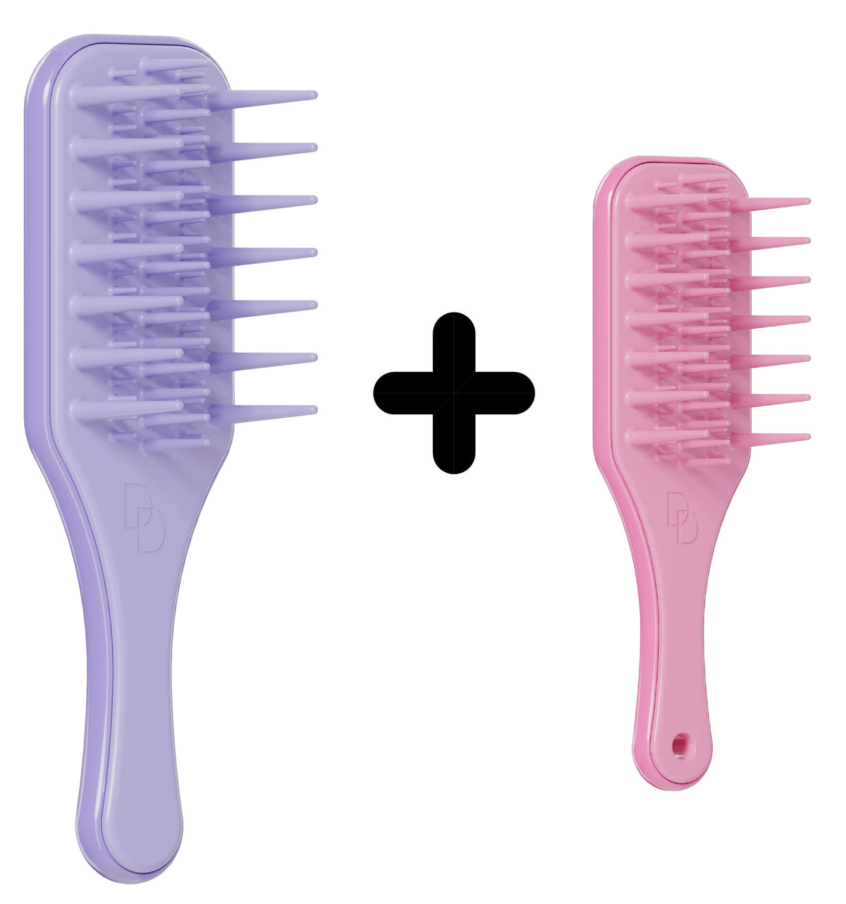 The Original + The Mini Wide Tooth HairBrush | “Duette Set” Bundle